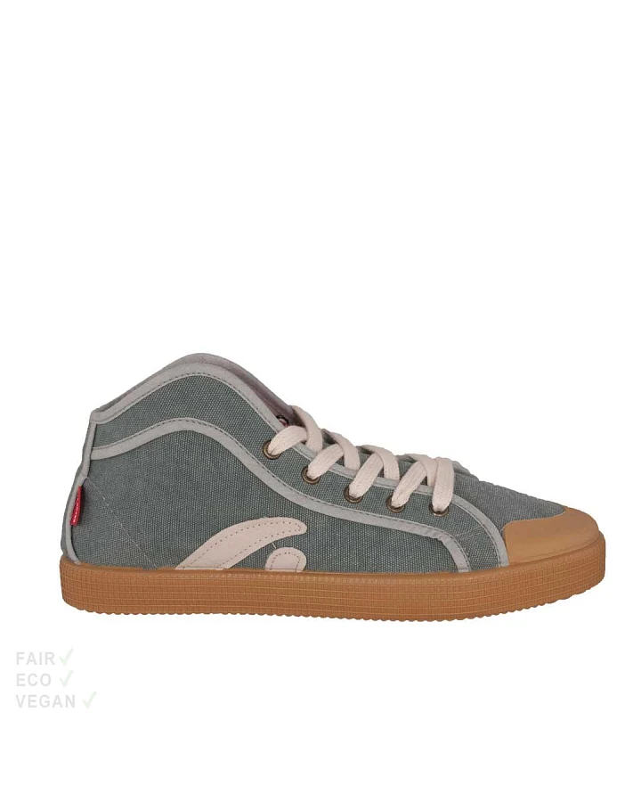 Grand Step Shoes Taylor High Top Sneaker seagreen