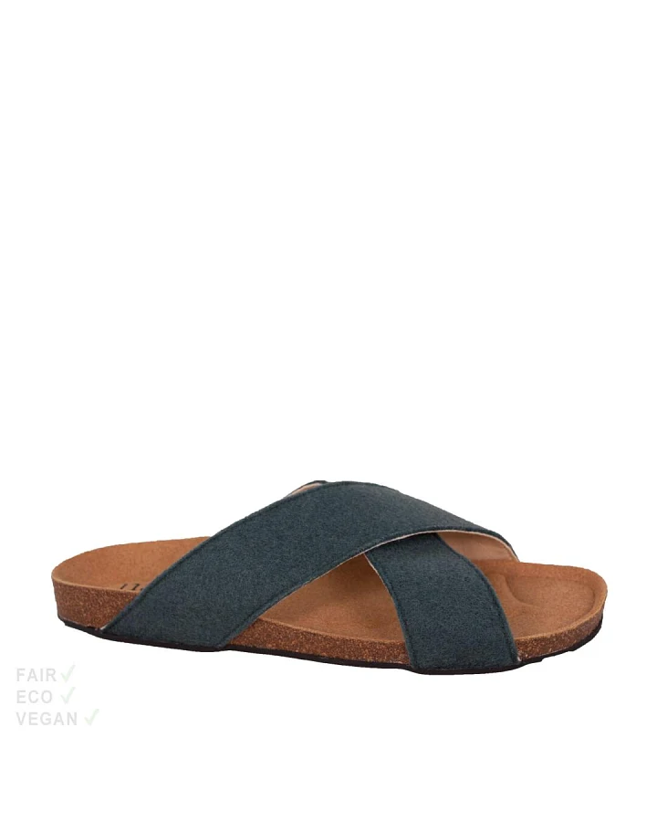 NAE Sandalen Bali recycled Plastic green
