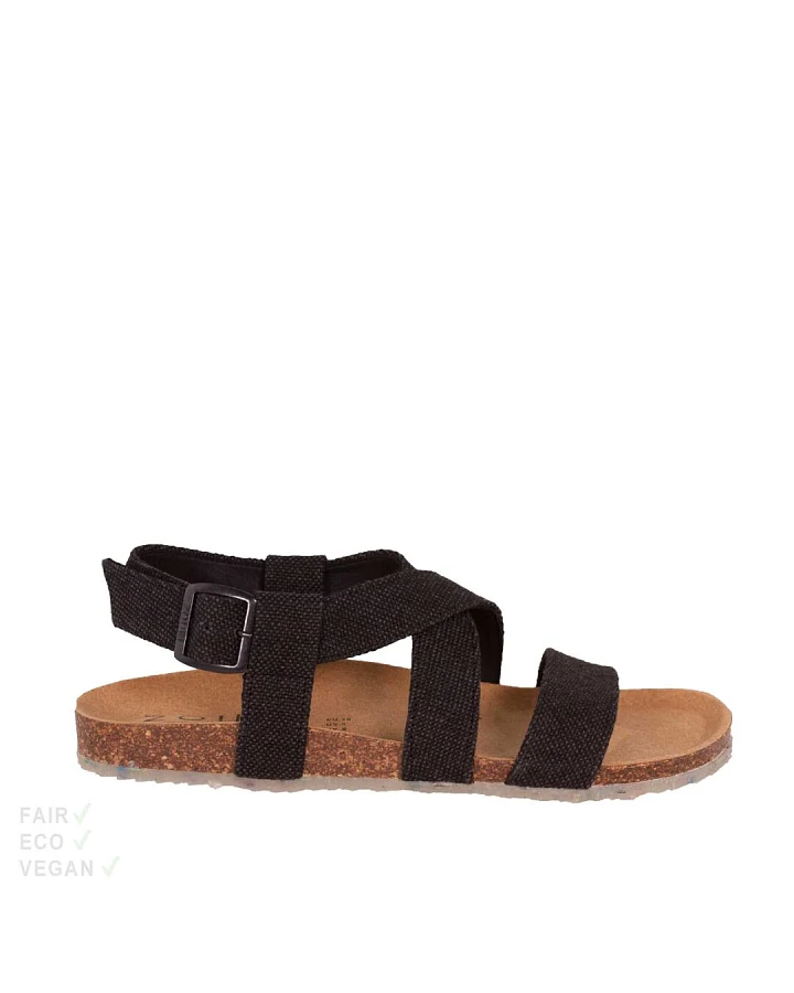 Zouri Sandalen Sand Linen dark