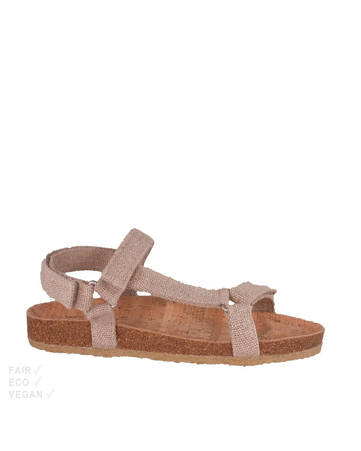 Grand Step Shoes Sandalen Levi Hemp natur