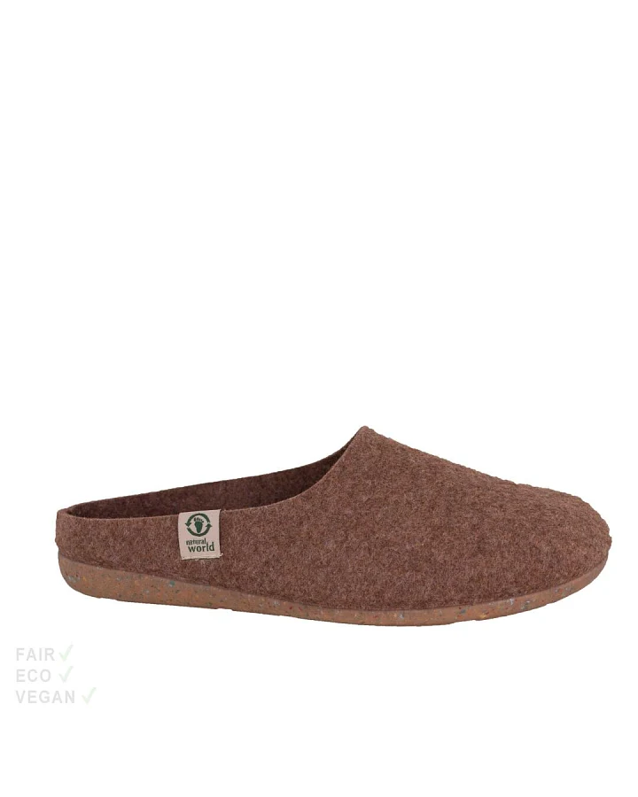 Natural World Eco Hausschuhe Eco Clog beige