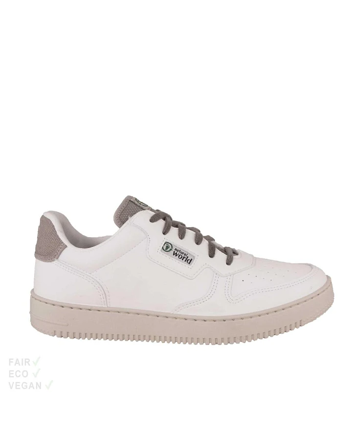 Natural World Eco Sneaker Hiba gris claro