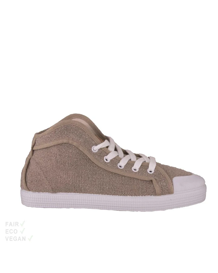 Grand Step Shoes Taylor High Top Sneaker Hemp