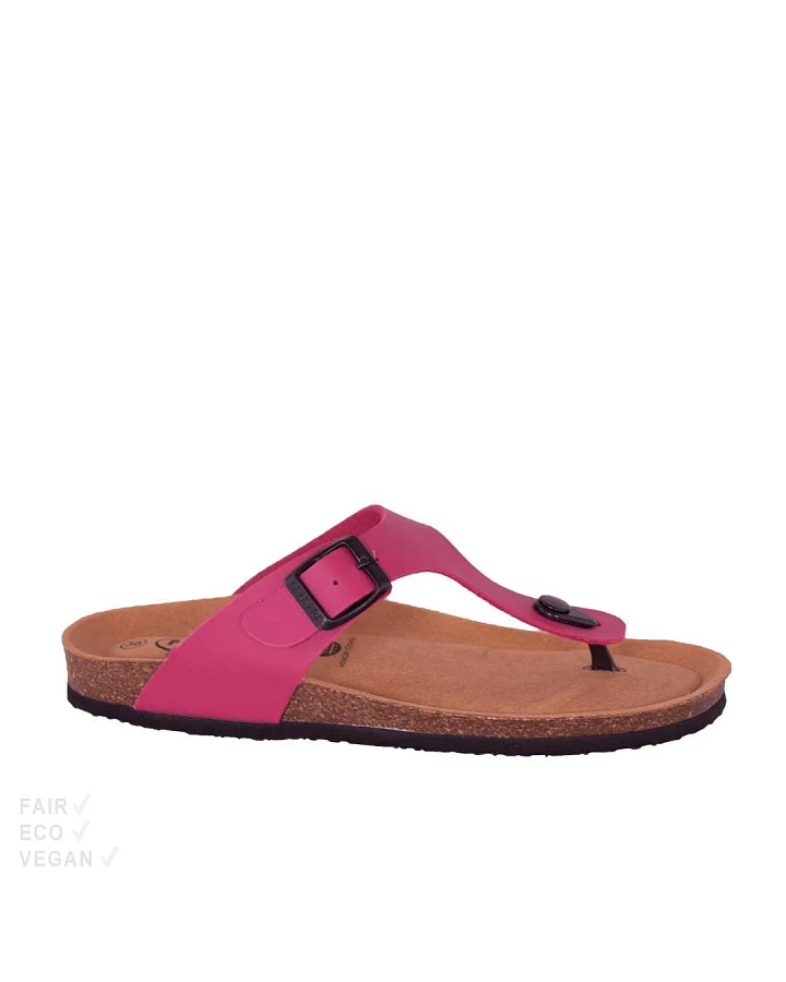 Plakton Sandalen Zehentrenner Bolero Bio Champion rosa