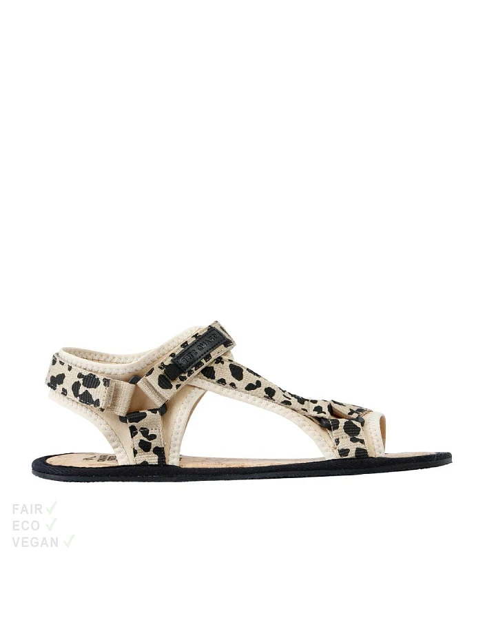 Grand Step Shoes Barfuß Sandalen Trekking Leo Camel