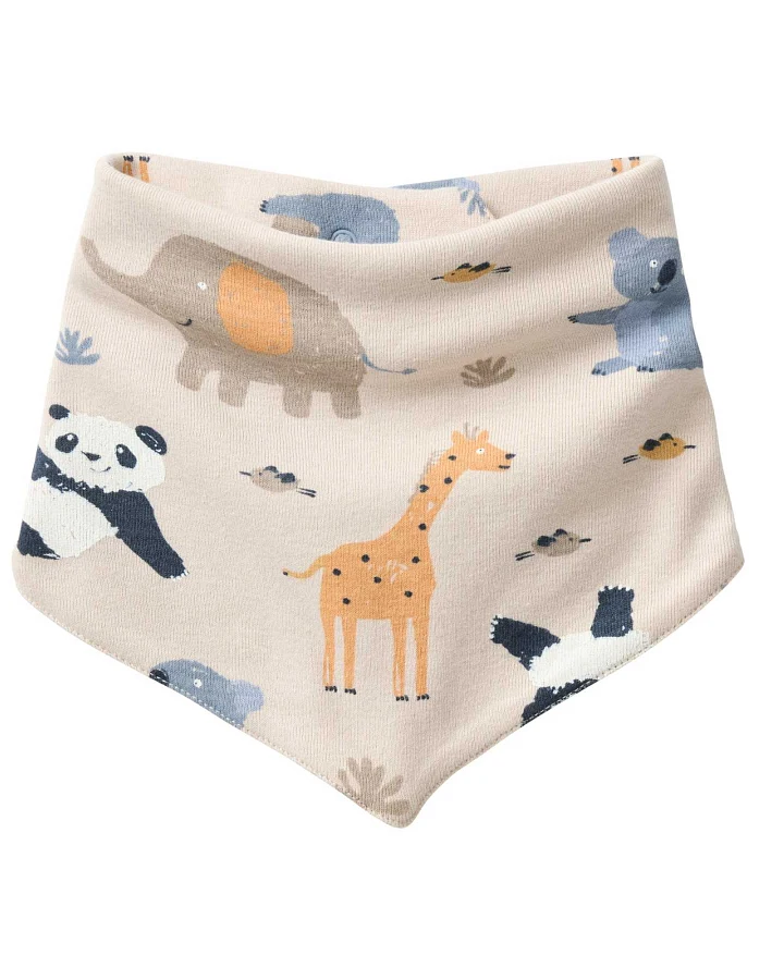 People Wear Organic - Halstuch "Zoo" sand