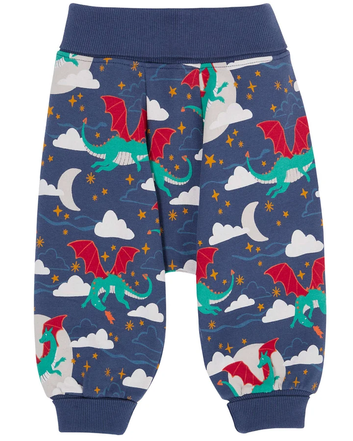 Frugi - Pumphose "Drachen" dunkelblau