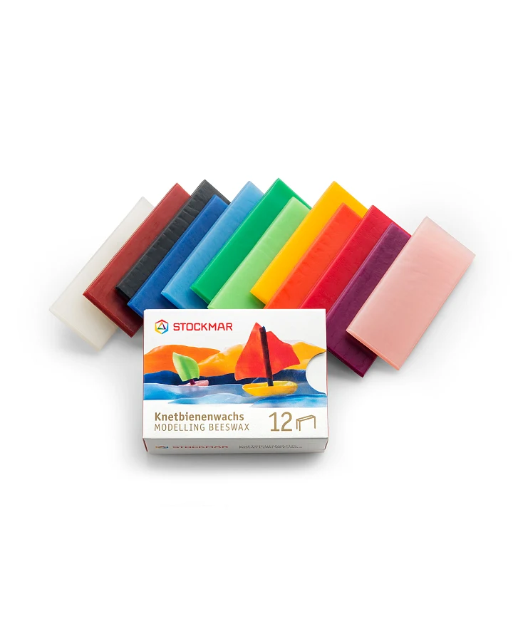 Stockmar - Knetbienenwachs 12 Farben