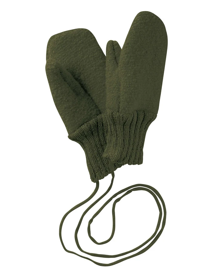 Produktseite: Disana - Walk-Handschuh Merinowolle Oliv Gr. 2