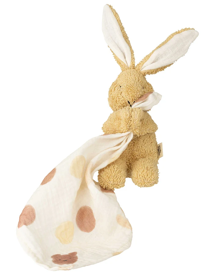 Wooly Organic - Hase mit Schmusetuch
