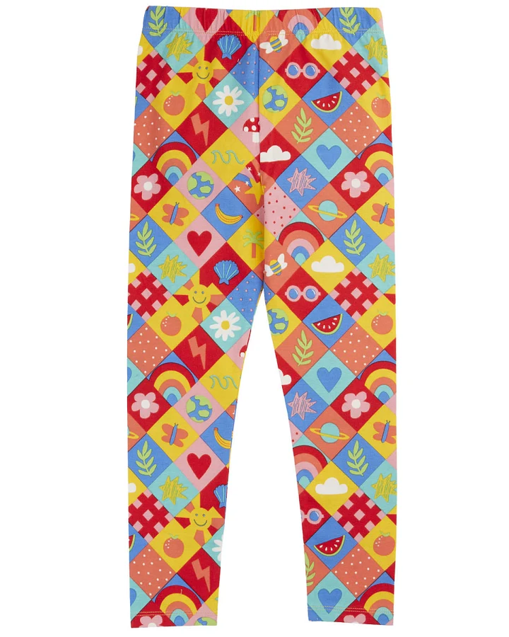 Frugi - Leggings "Summer" bunt