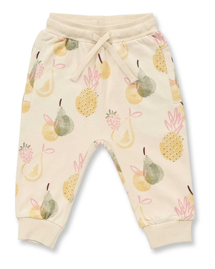 Sense Organics - Sweat-Hose "Früchte" hellbeige