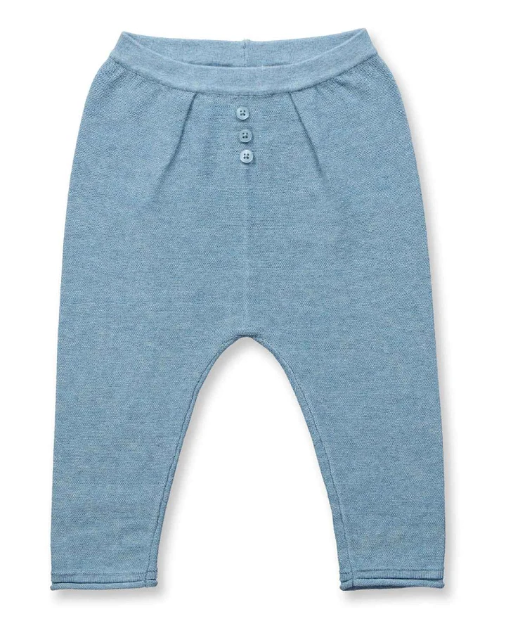 Sense Organics - Strickhose aquamarin