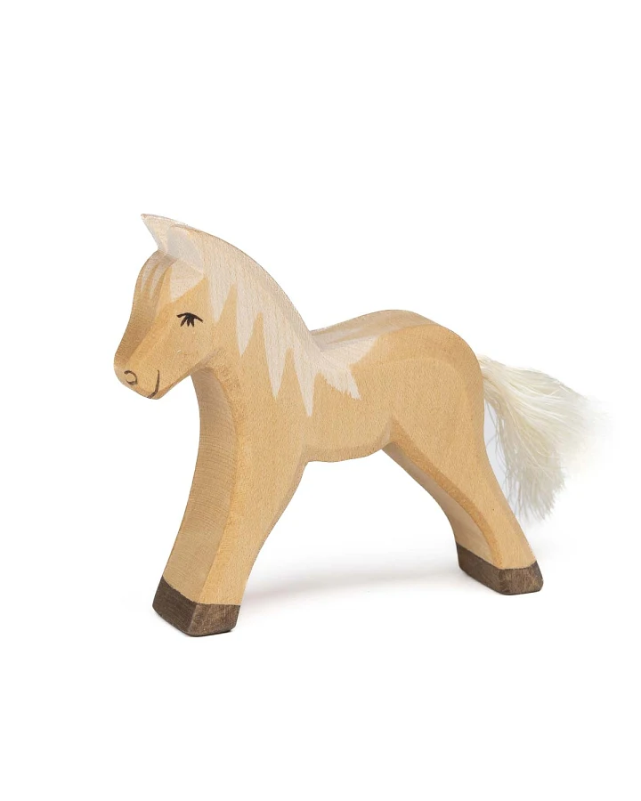 Ostheimer - Holztier Haflinger Fohlen