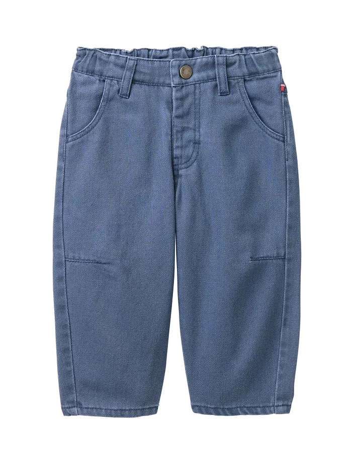 People Wear Organic - Twill-Hose ozean