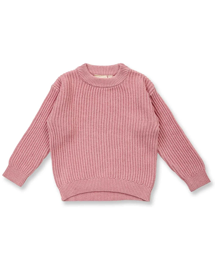 Sense Organics - Strick-Pullover pastel-pink
