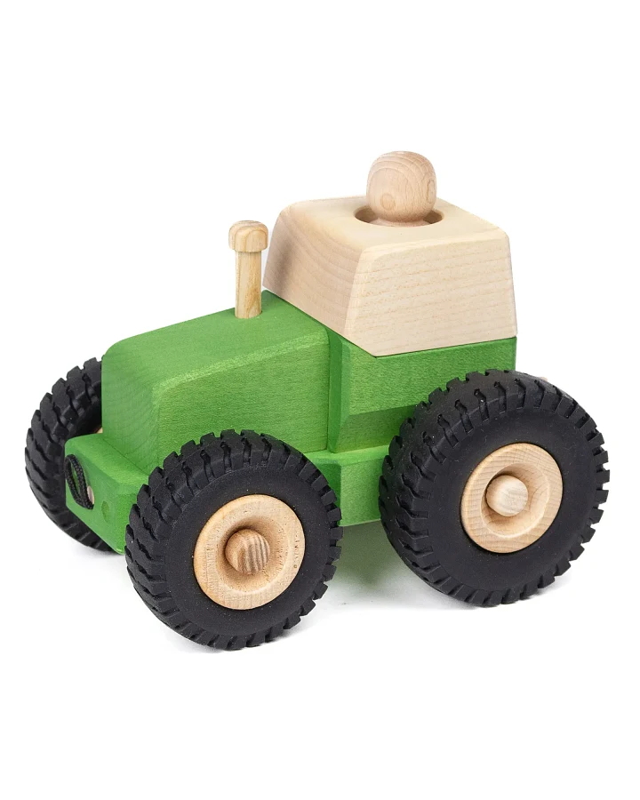holler poller - Traktor "Bernd" grün