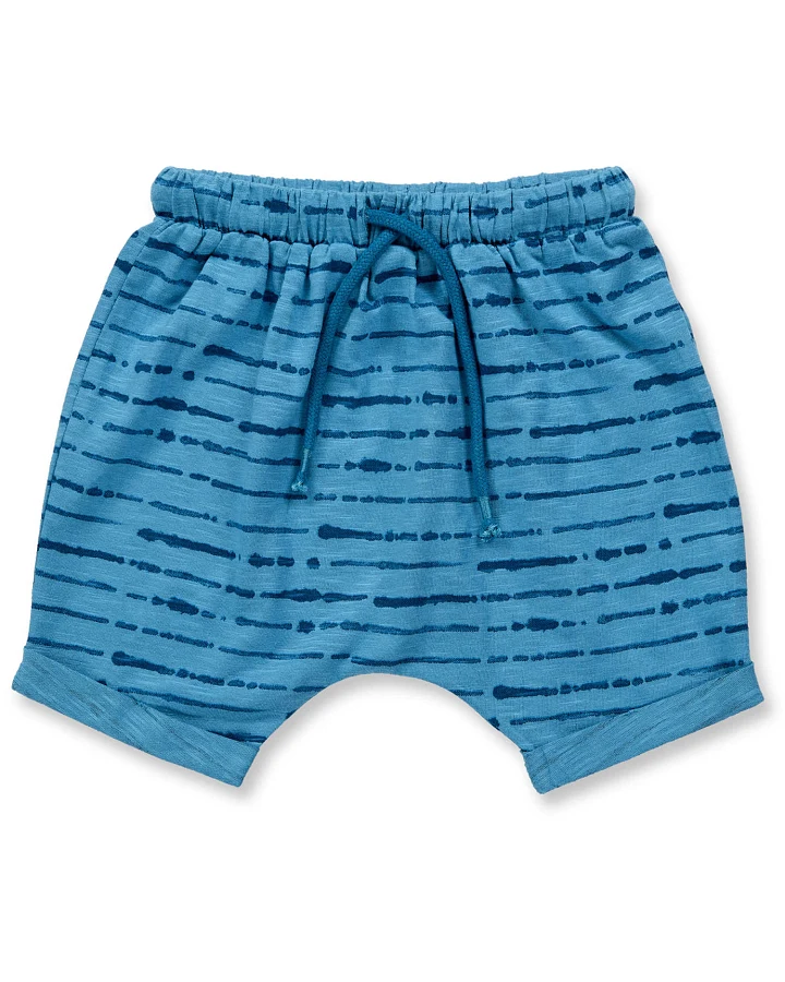 Sense Organics - Shorts blau gestreift
