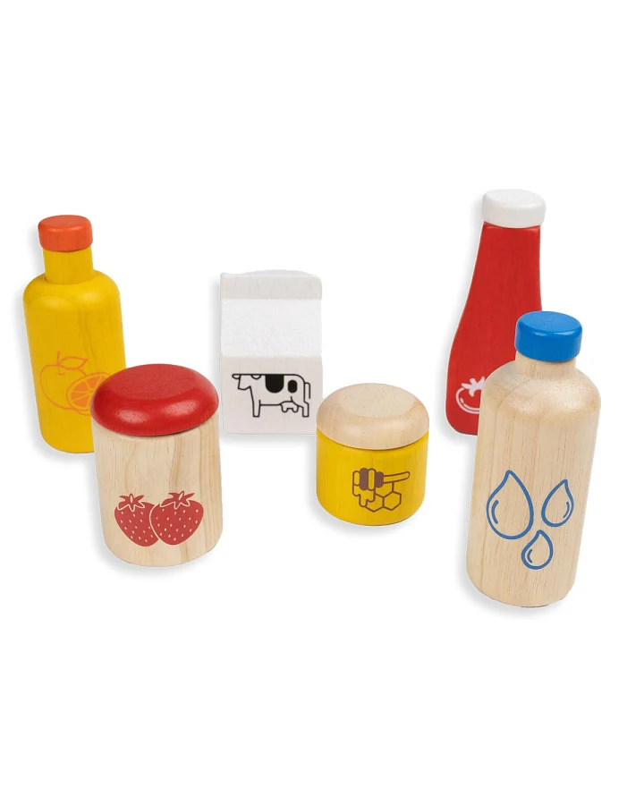 PlanToys - Lebensmittelset aus Holz