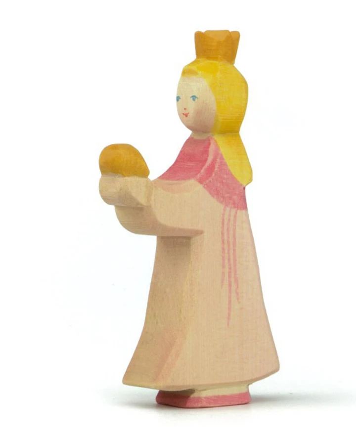 Ostheimer - Holzfigur Prinzessin für Froschkönig