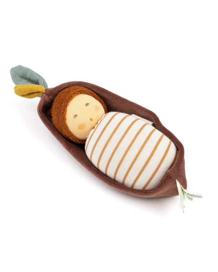 Nanchen Natur - Eichenbaby im Rindenbett