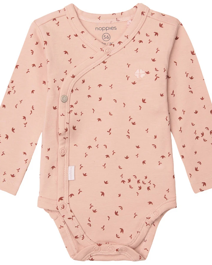 Noppies - Wickelbody rose smoke