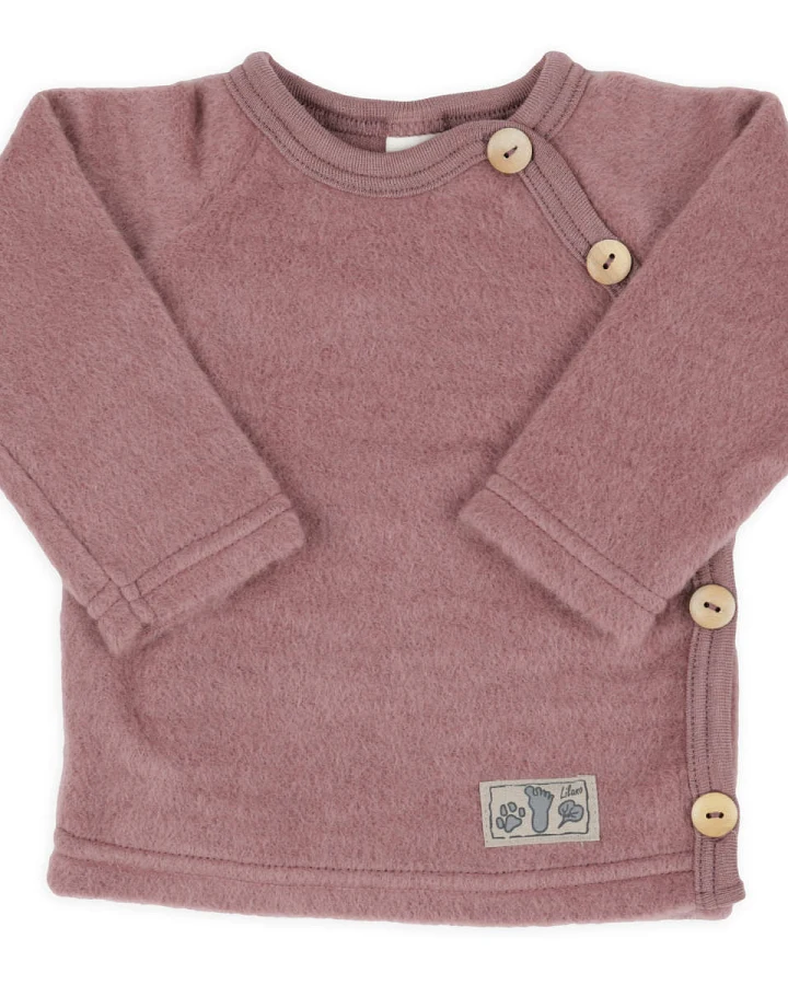 Lilano - Wickeljacke Wollfrottee mauve