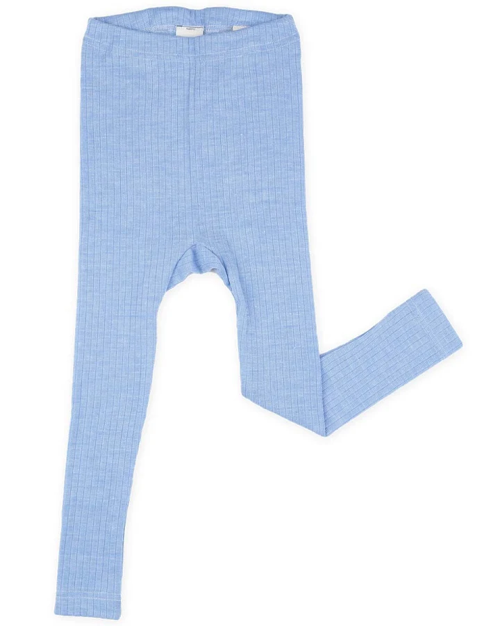 Cosilana - Leggings Baumwolle Wolle Seide hellblau