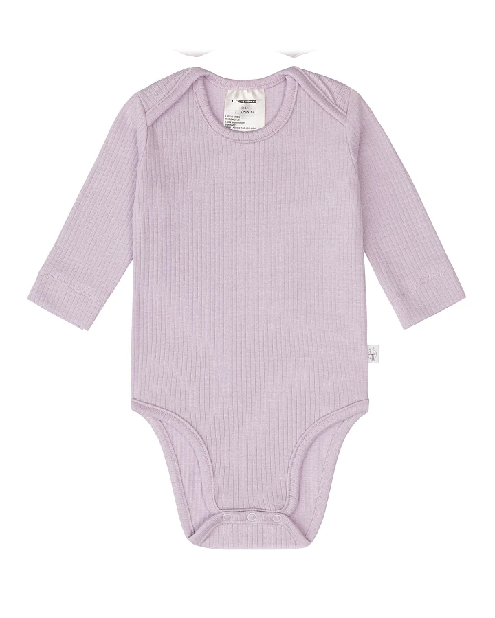 Lässig - Tencel Langarmbody Lavender
