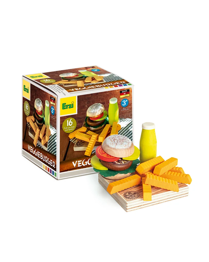 erzi - Spielküche Zubehör Veggieburger