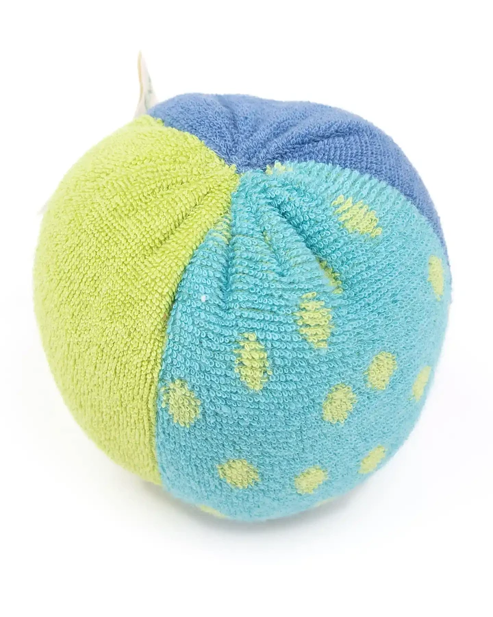 Nanchen Natur - Rasselball blau-grün