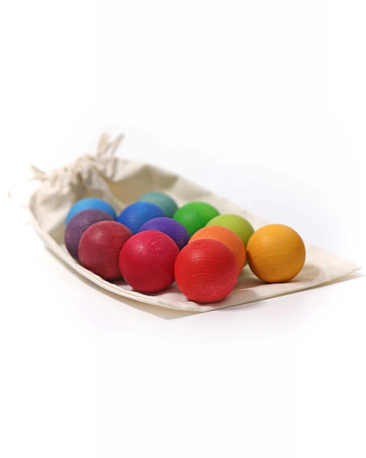Grimms - Holzkugeln Regenbogen klein