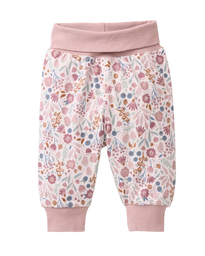 People Wear Organic - Wendehose "Herbstblüten" rosa