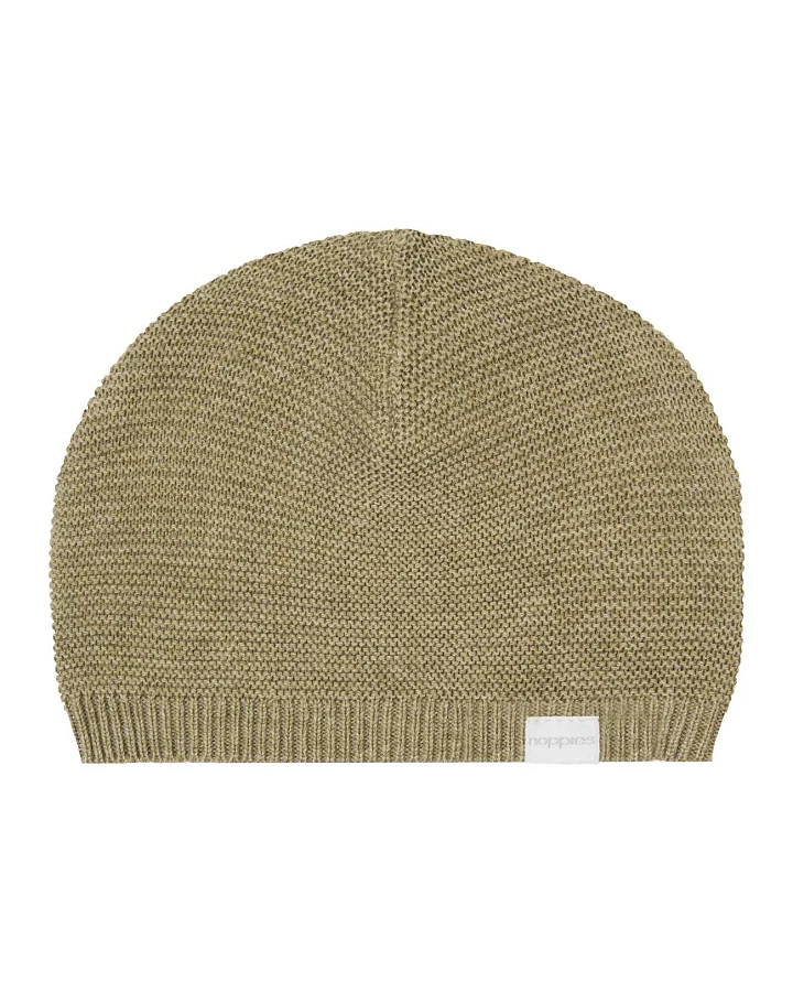 Noppies - Strick-Mütze olivgrün 3M-6M