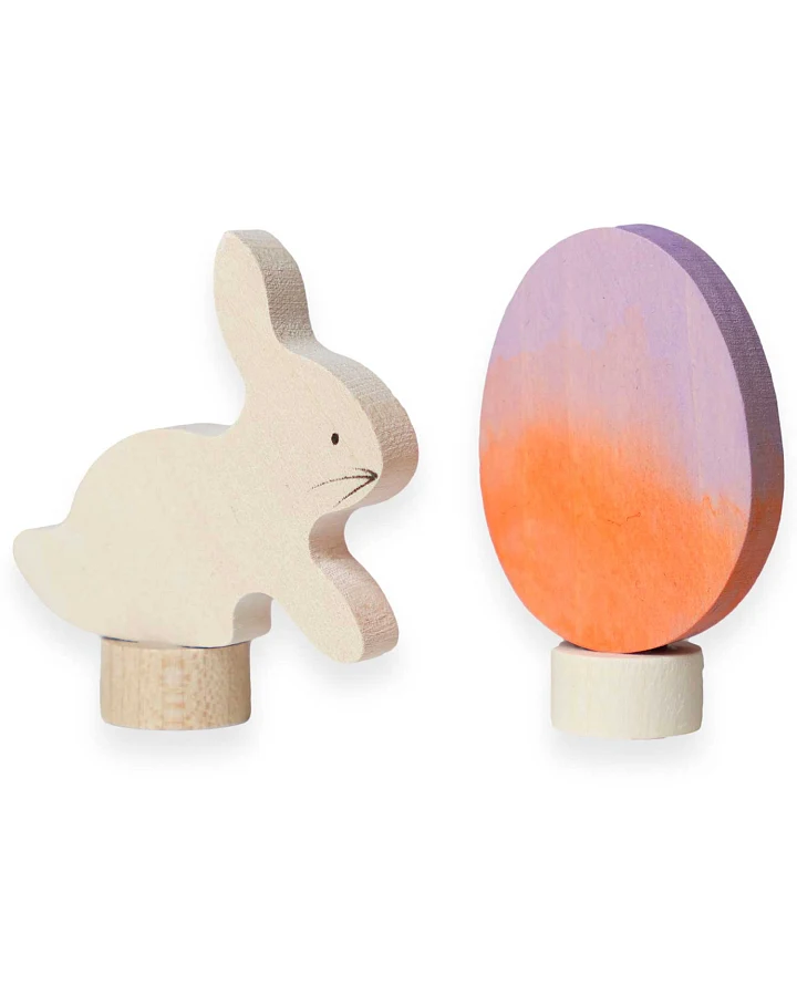 Grimms - Osterstecker Set Batik orange
