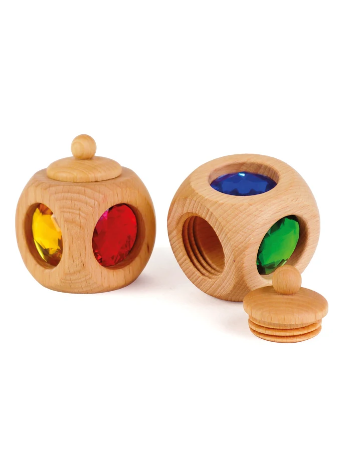 Bauspiel - Zahndose mit Funkelsteinen