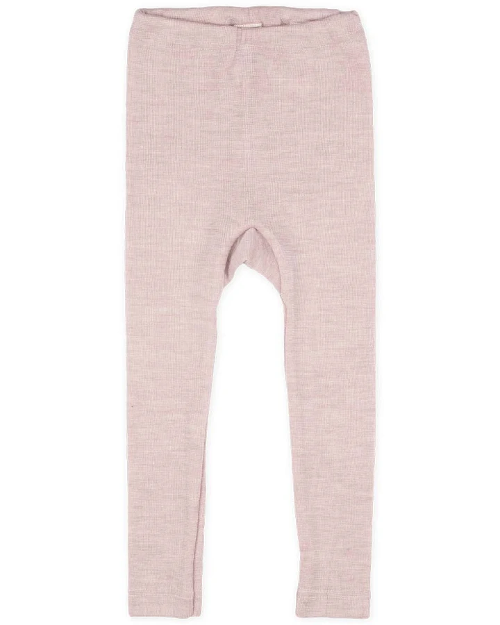 Cosilana - Leggings Wolle Seide pastell rosa