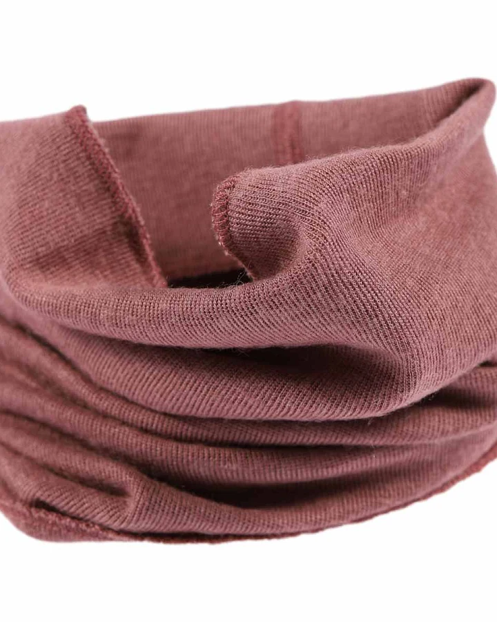 Lilano - Schlauchschal Wolle Seide mauve Gr. 1