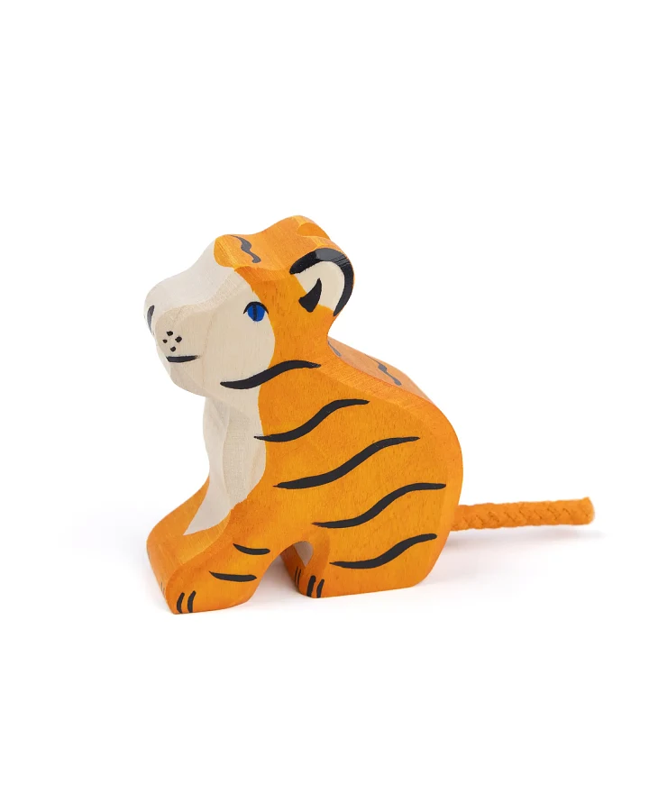 Holztiger - Holztier Tigerkind