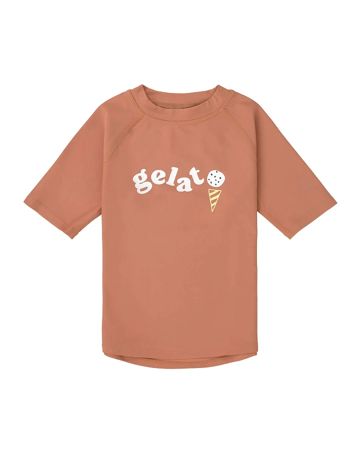 Lässig - UV-Shirt "Eis" braun