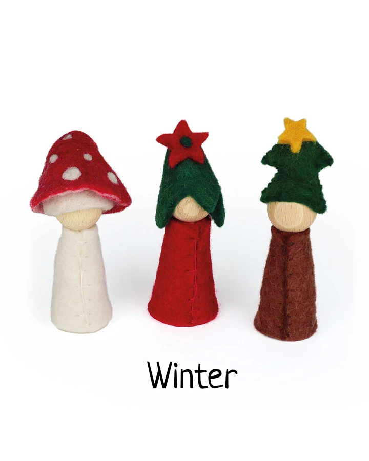Bauspiel - Blumenkinder Winter