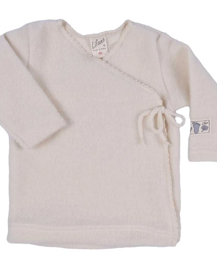 Lilano - Wickelshirt Wollfrottee natur