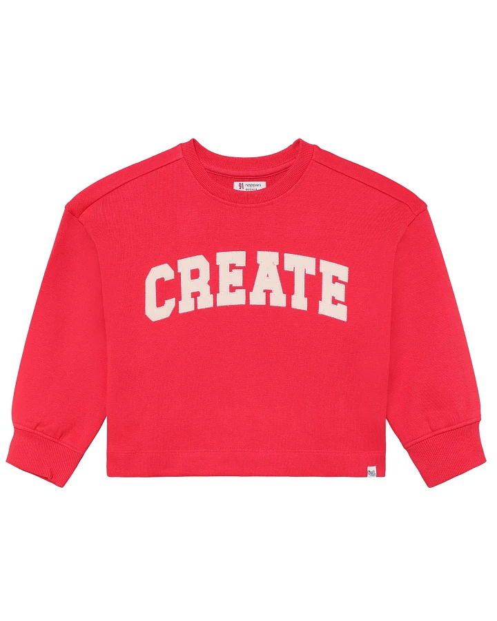 Noppies - Sweat-Pullover "Create" rot