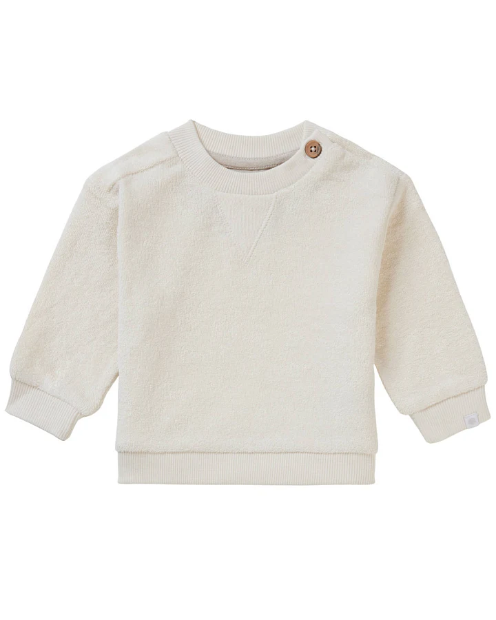 Noppies - Langarmshirt Frottee creme