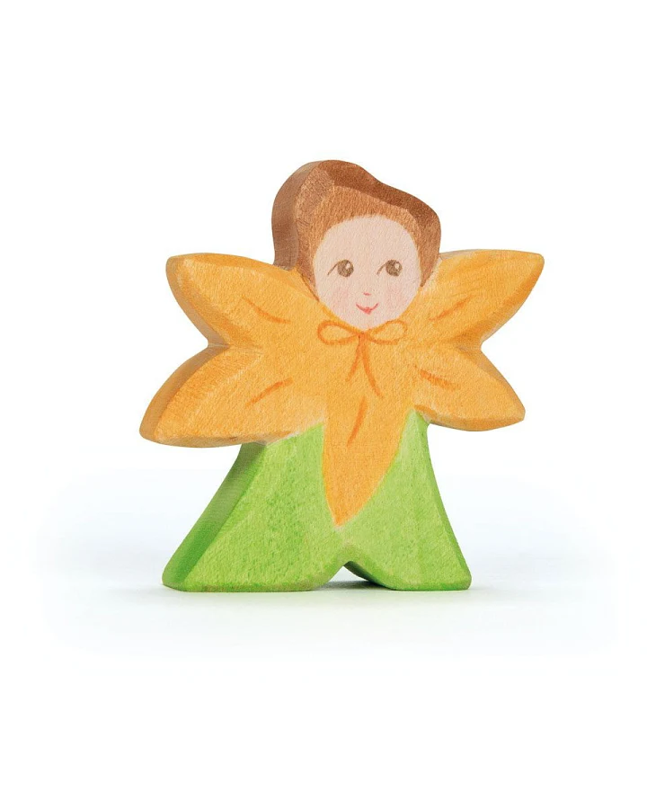 Ostheimer - Holzfigur Blumenkind Calendula