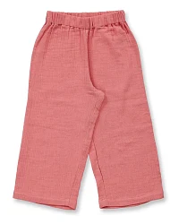 Produktseite: Sense Organics - Musselin-Hose mit weitem Bein peach