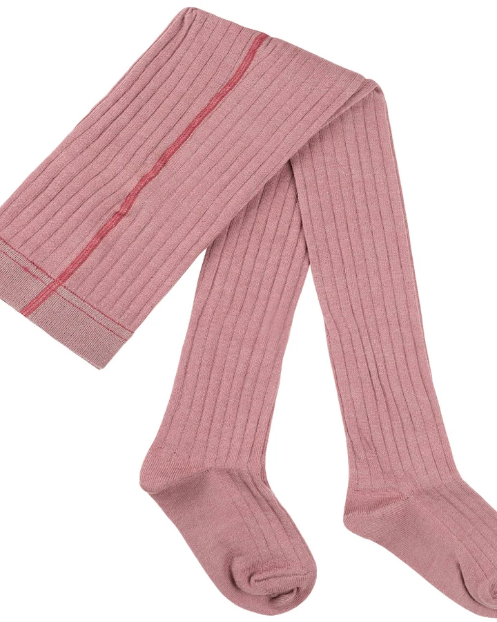 Pure Pure by Bauer - Strumpfhose mit Merinowolle shadow-rose