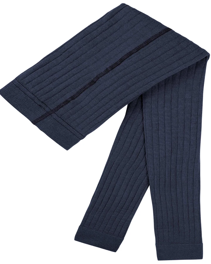 Pure Pure by Bauer - Leggings mit Merinowolle marine