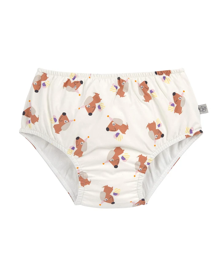 Lässig - Schwimmwindel "Hund" creme