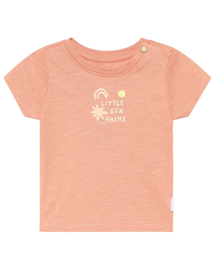 Noppies - T-Shirt "little sunshine" peach-rose